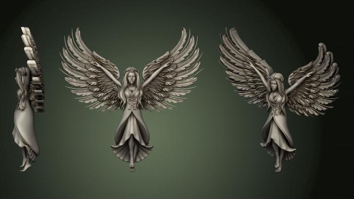 Angels (AN_0210) 3D model for CNC machine